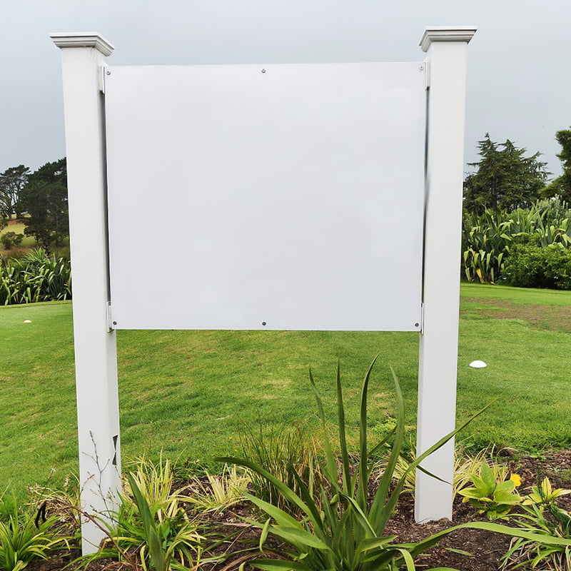 Brugerdefineret højde PVC Sign Frame